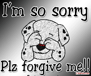 Sorry dog